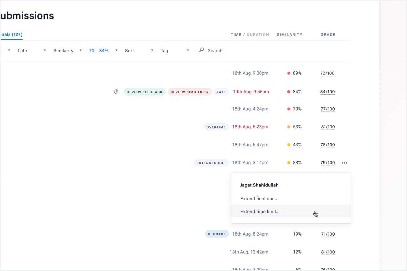 Managing extensions